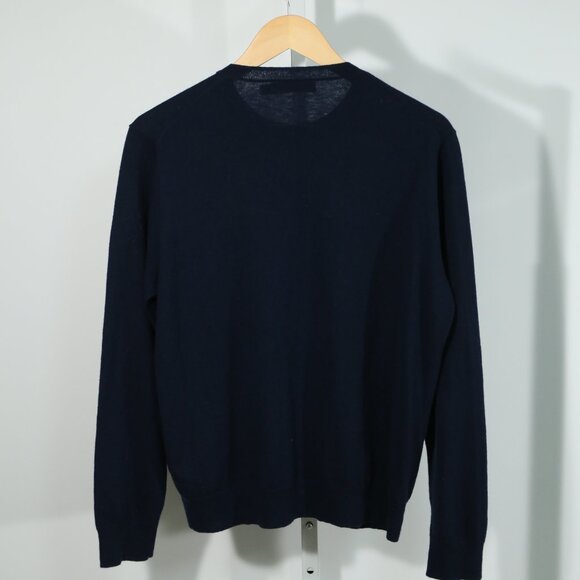 Polo Golf Ralph Lauren “Birdie” Cashmere Sweater Navy Preppy Luxury Golfcore (M) - Picture 6 of 8